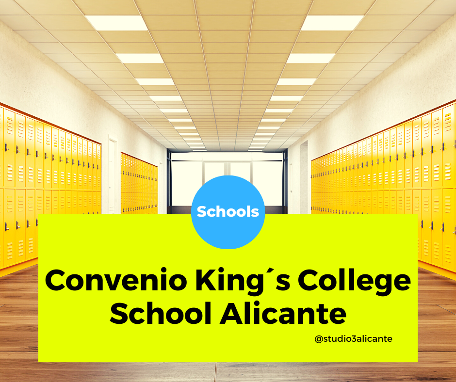 Schools Convenio King´s College School Alicante